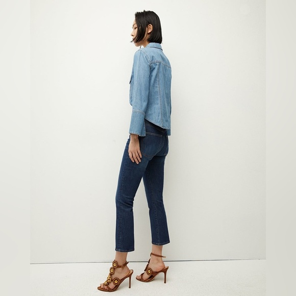 Veronica Beard Carly Kick-Flare Jean Medium Vintage Size 29 / 8 - Picture 3 of 14